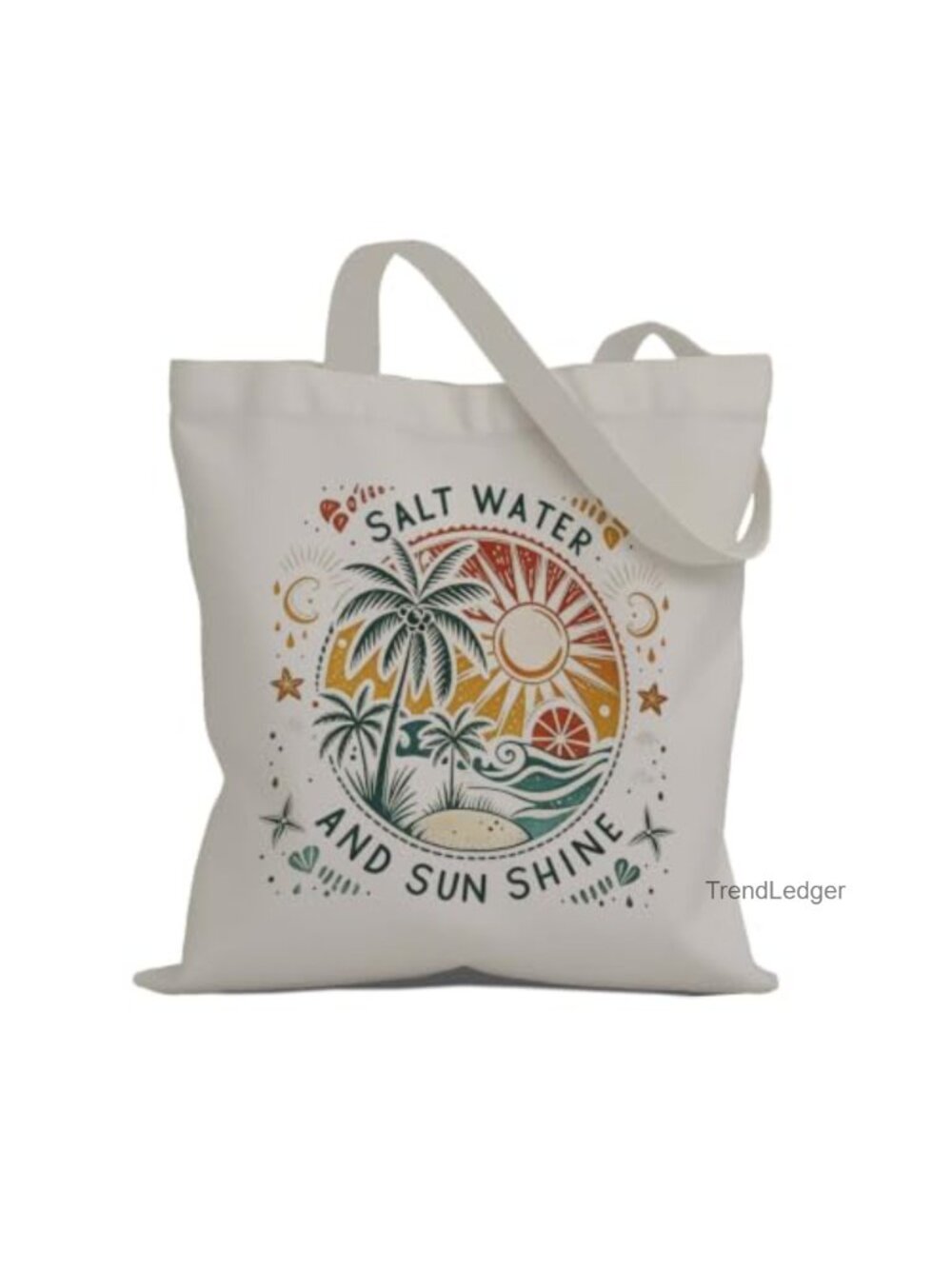 Canvas Tote Bag Funny Christmas Women Winter Holiday Shopping Gym Travel